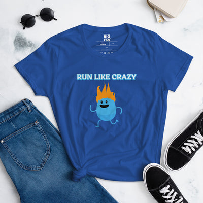 Run Like Crazy (Numpty) - Women's Fashion Fit T-Shirt