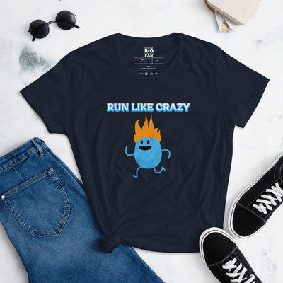 Run Like Crazy (Numpty) - Women's Fashion Fit T-Shirt
