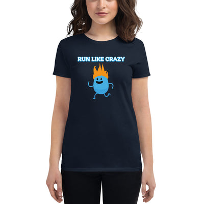 Run Like Crazy (Numpty) - Women's Fashion Fit T-Shirt