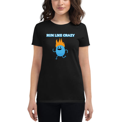 Run Like Crazy (Numpty) - Women's Fashion Fit T-Shirt