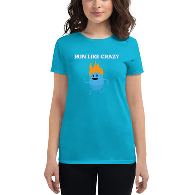 Run Like Crazy (Numpty) - Women's Fashion Fit T-Shirt