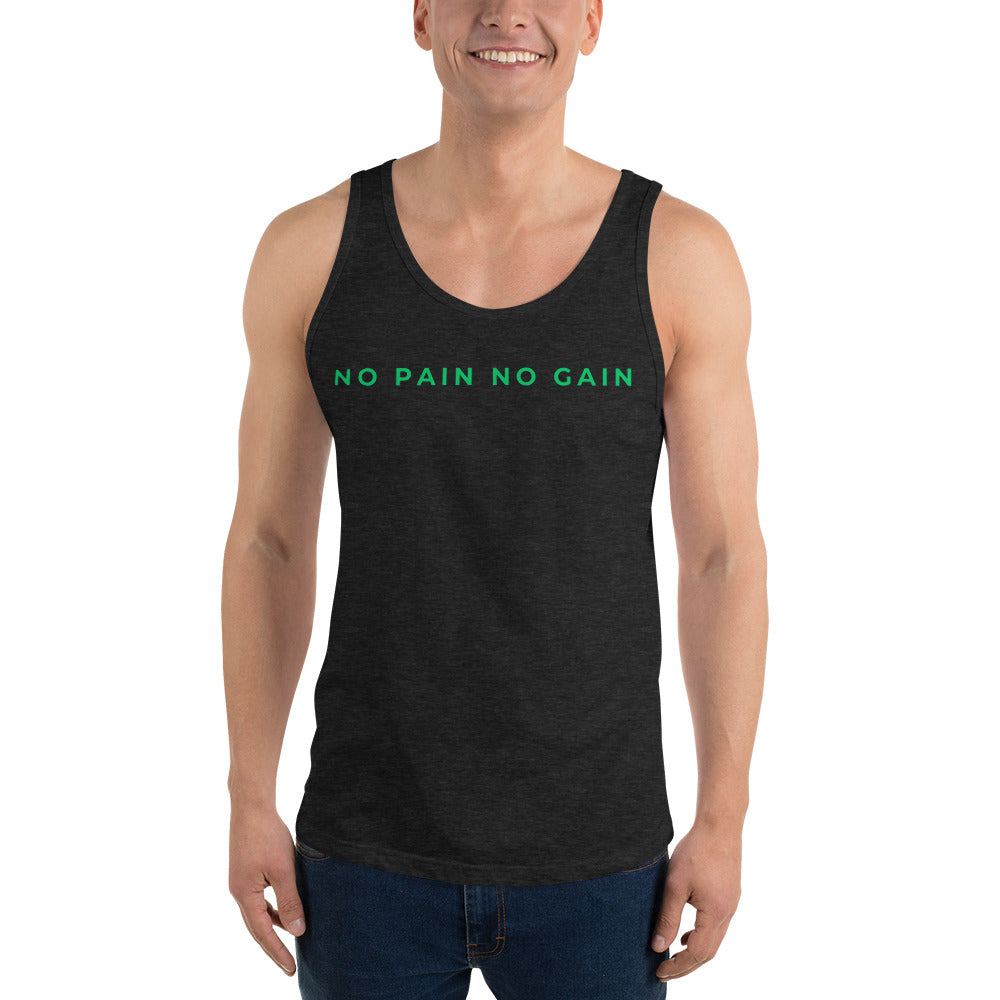 S.A.T No Pain No Gain Tank Top Black