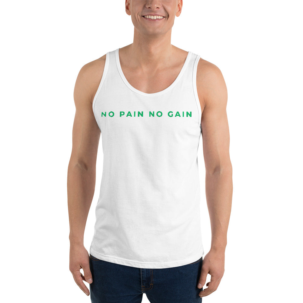 S.A.T No Pain No Gain Tank Top Black