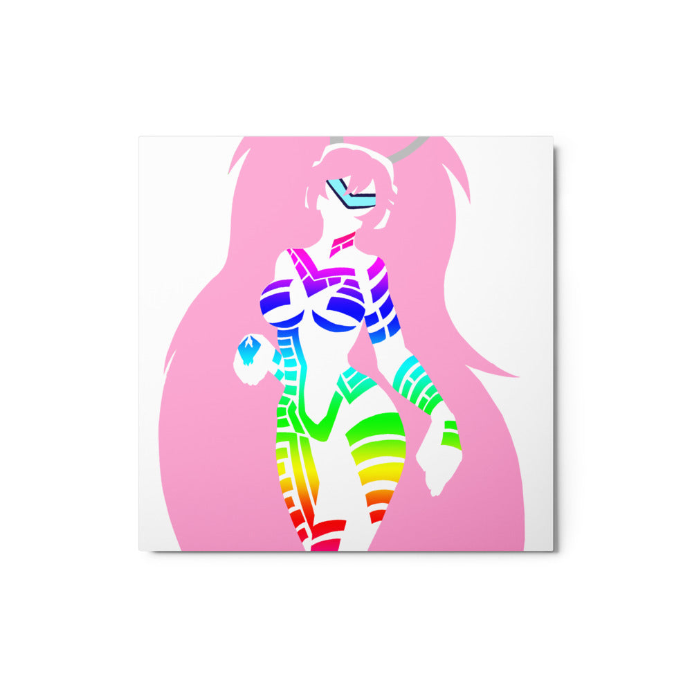 Sachi silhouette Metal Plate