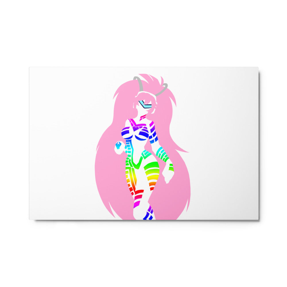 Sachi silhouette Metal Plate