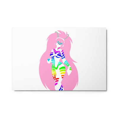 Sachi silhouette Metal Plate