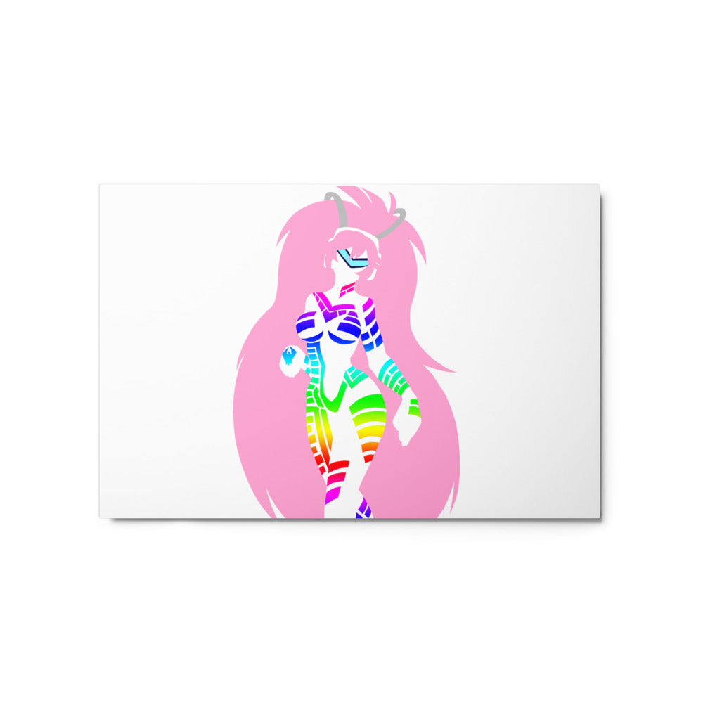 Sachi silhouette Metal Plate