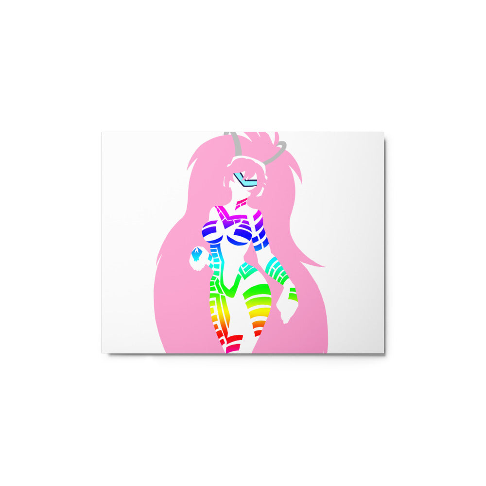 Sachi silhouette Metal Plate