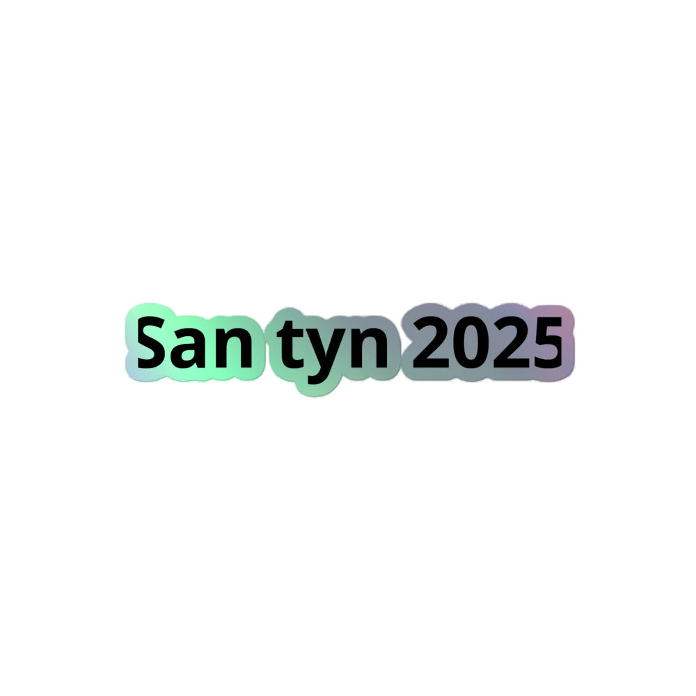 San tyn | exclusive 2025 sticker