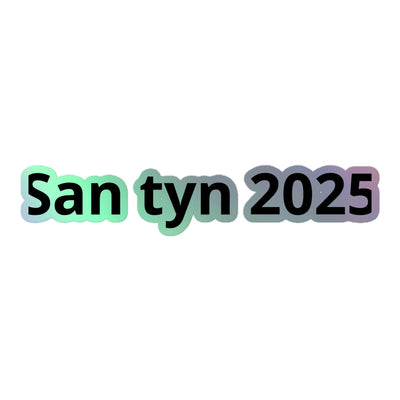 San tyn | exclusive 2025 sticker