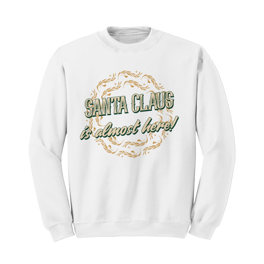 Santa Claus Is Almost Here Sweater