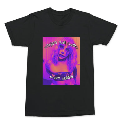 Say Hello Clown Girl Tee