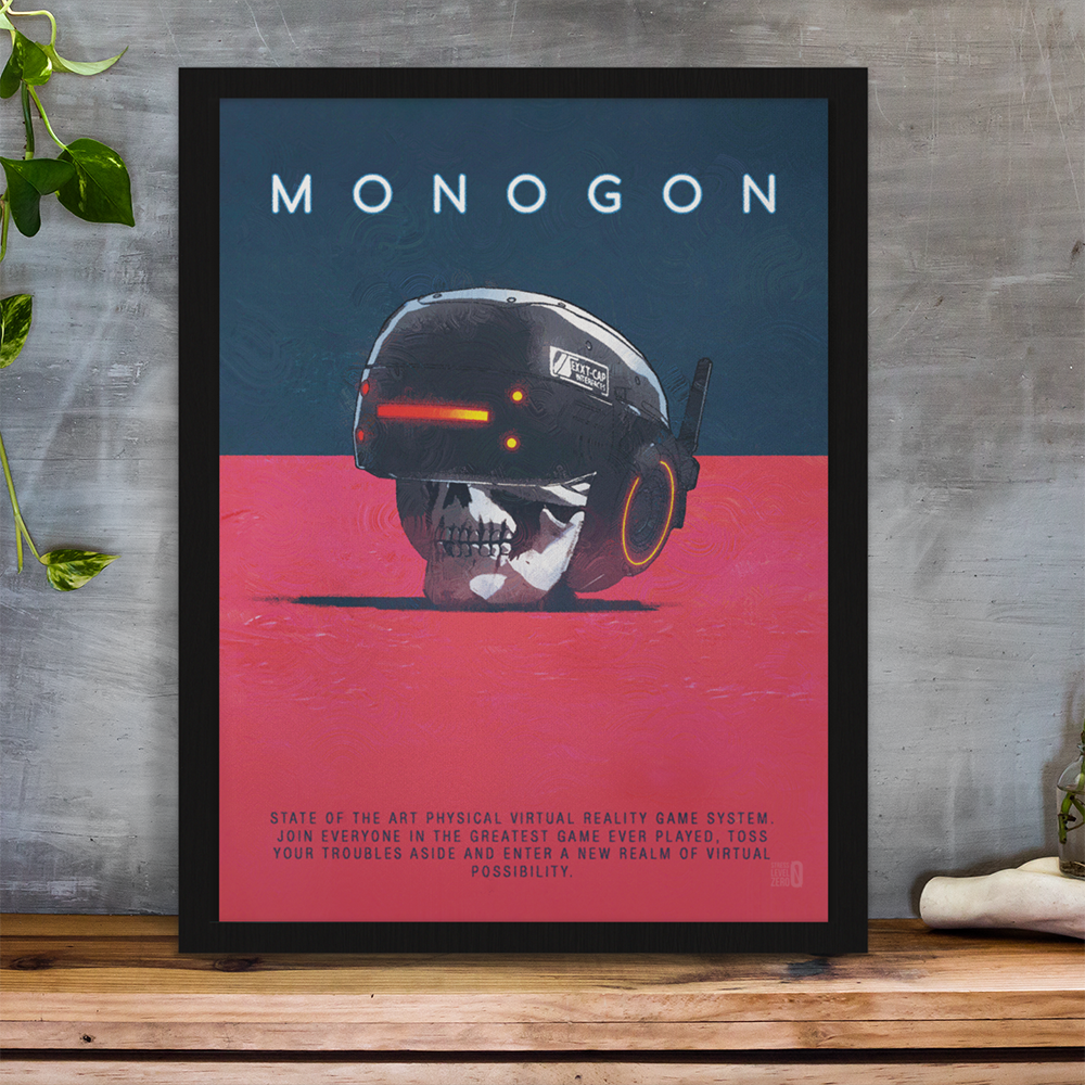 Monogon Poster - Skull