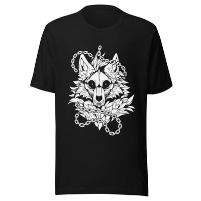 Skull Wolf & Chains Shirt