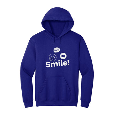 "Smile, Do It!" Adult Hoodie