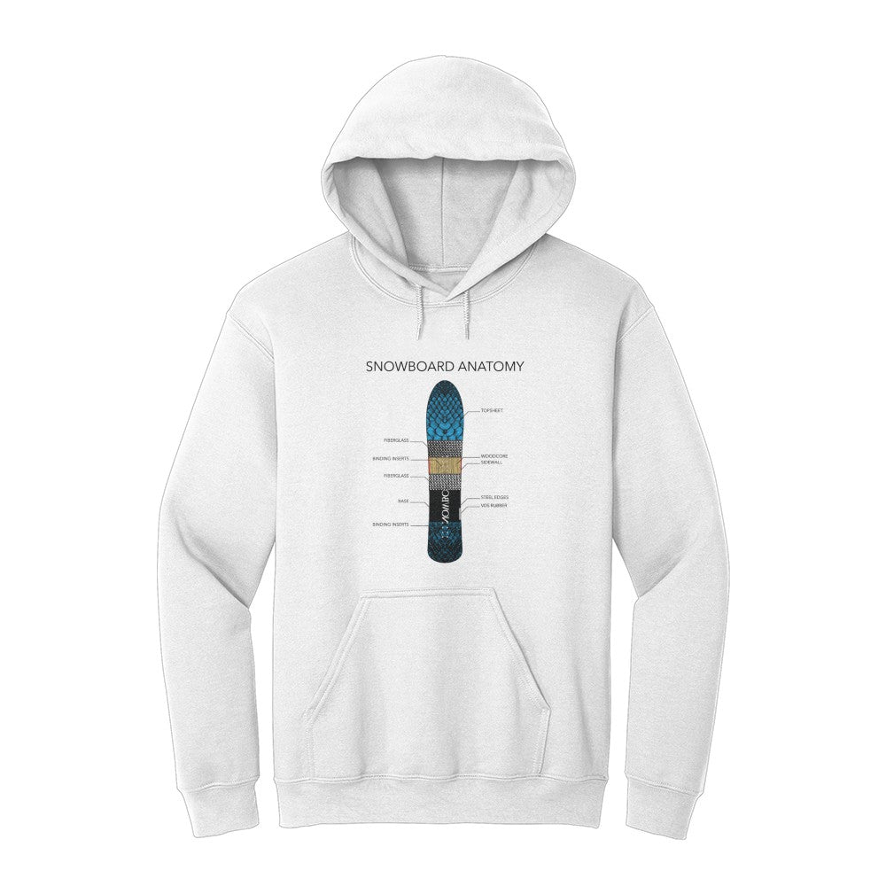 Snowboard Anatomy hoodie