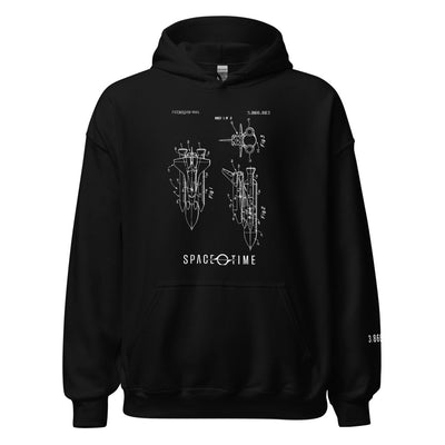 Space Shuttle Patent Hoodie (Unisex + Multiple Colors)