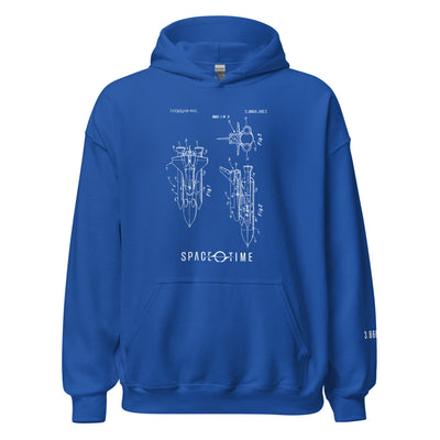 Space Shuttle Patent Hoodie (Unisex + Multiple Colors)
