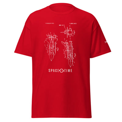 Space Shuttle Patent T-Shirt (Unisex + Multiple Colors)