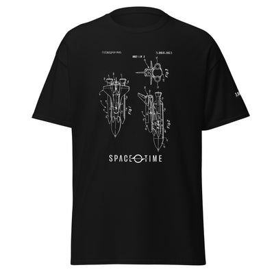 Space Shuttle Patent T-Shirt (Unisex + Multiple Colors)