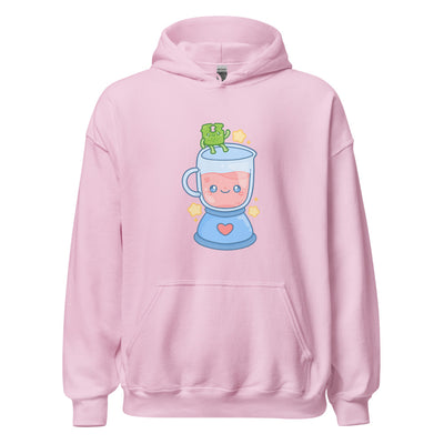 Special Pink Bread Tag Hoodie