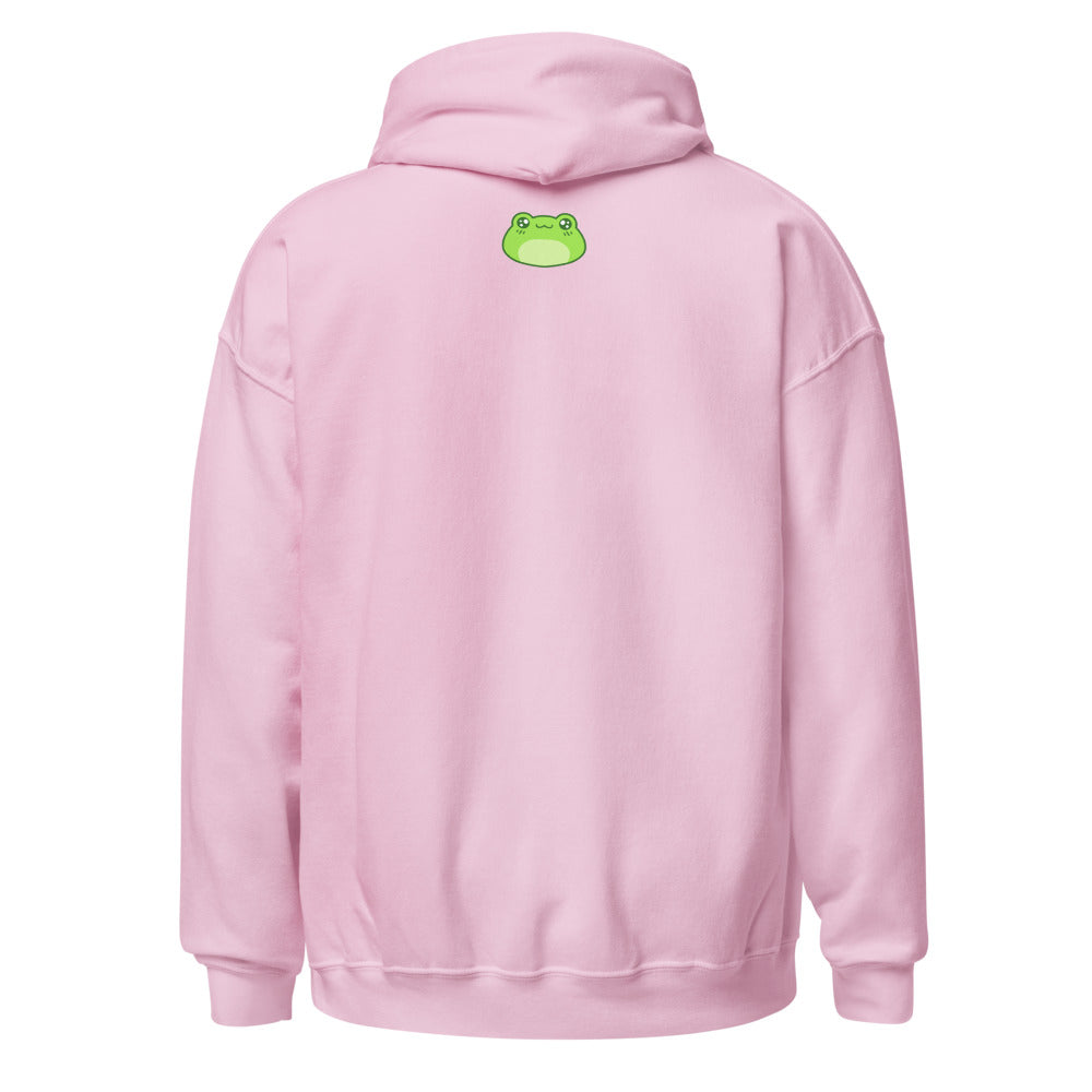 Special Pink Frog Vibes Hoodie