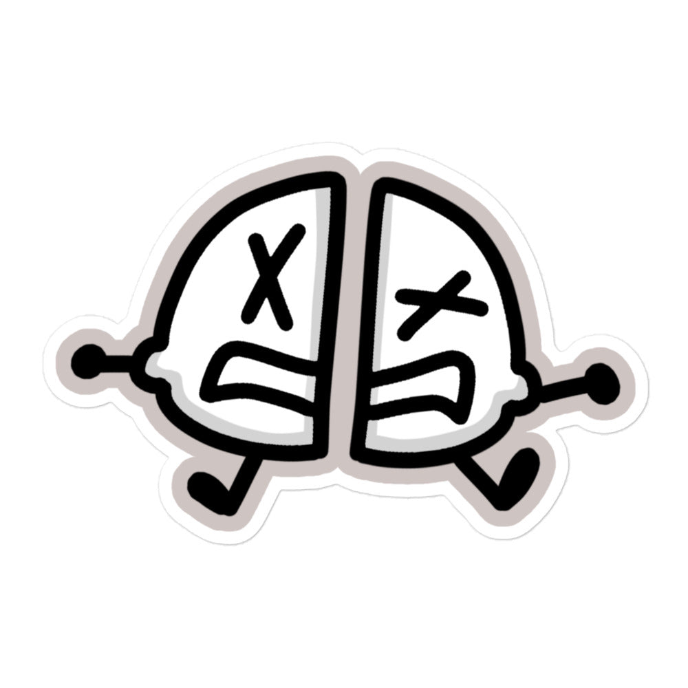 Splitting Headaches Sticker