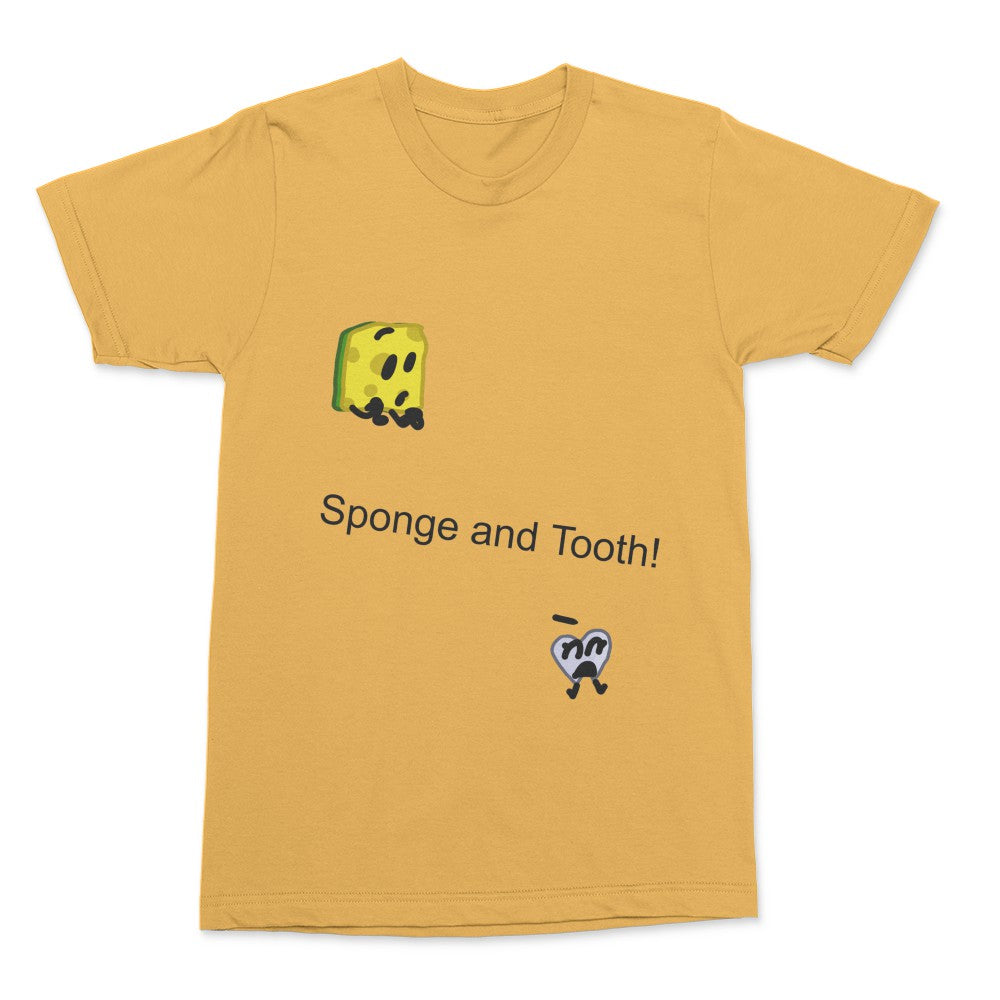 Sponge and tooth shirt!