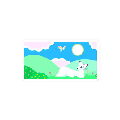 Springtime Weasel Sticker