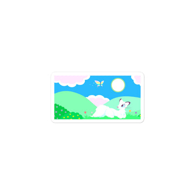 Springtime Weasel Sticker