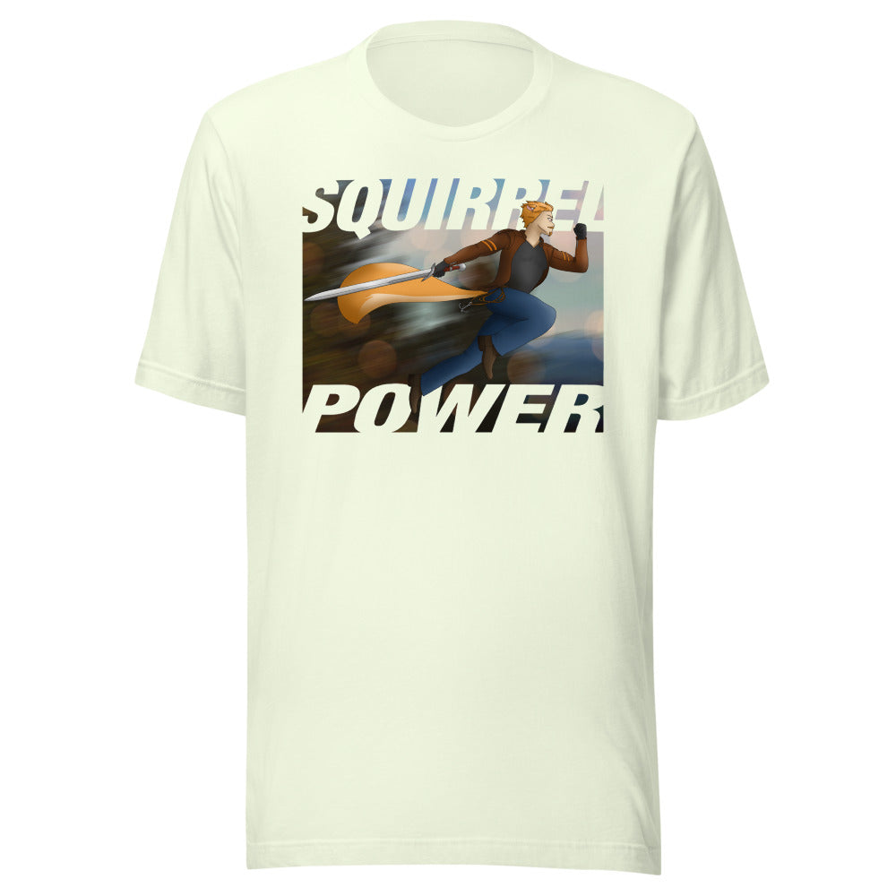 "Squirrel Power" Basic tee