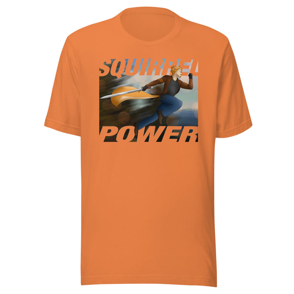 "Squirrel Power" Basic tee