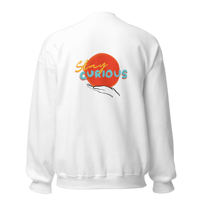 Stay Curious Sweater (Black Hand)