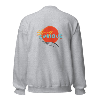 Stay Curious Sweater (Black Hand)