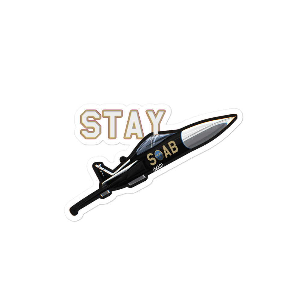 Stay SAAB (MAD) - Sticker