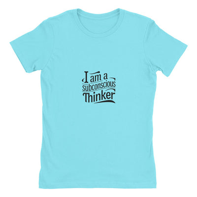 Subconsciousthinkers Women Cotton Tshirt