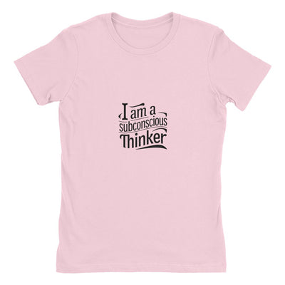 Subconsciousthinkers Women Cotton Tshirt