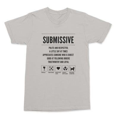 Submissive (Black Text)