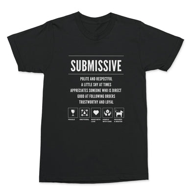 Submissive (White Text)