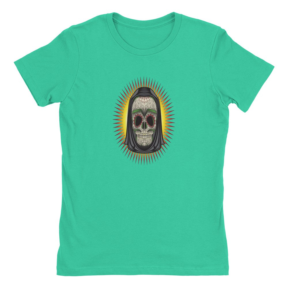 T-shirt, Playeras, santa muerte, polos, Santa Muerte, Culto a la Santa Muerte, Devoción a la Santa Muerte, Rituales de la Santa, Muerte, Altar de la Santa Muerte