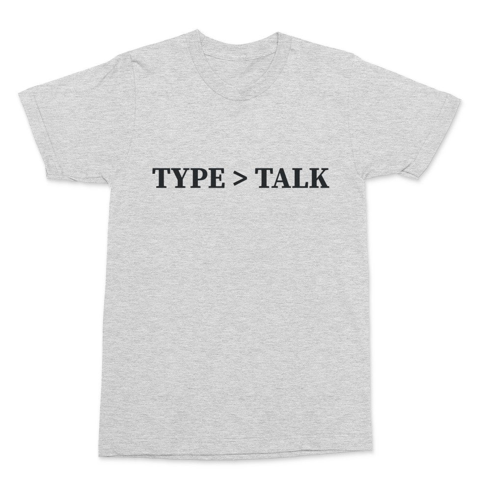 TYPE > TALK