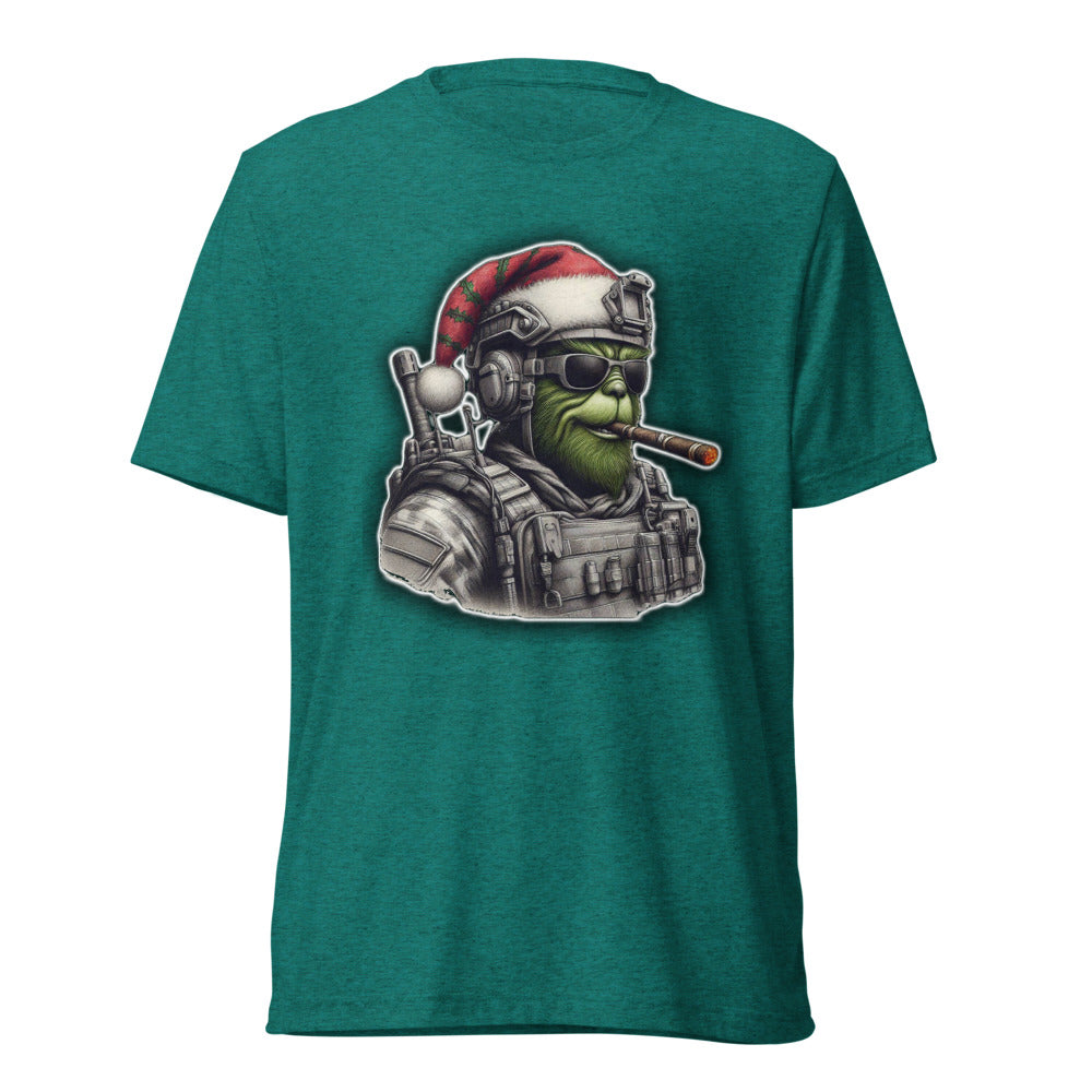 Tactical Grinch Tri-Blend