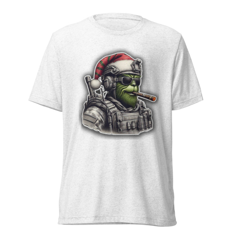 Tactical Grinch Tri-Blend