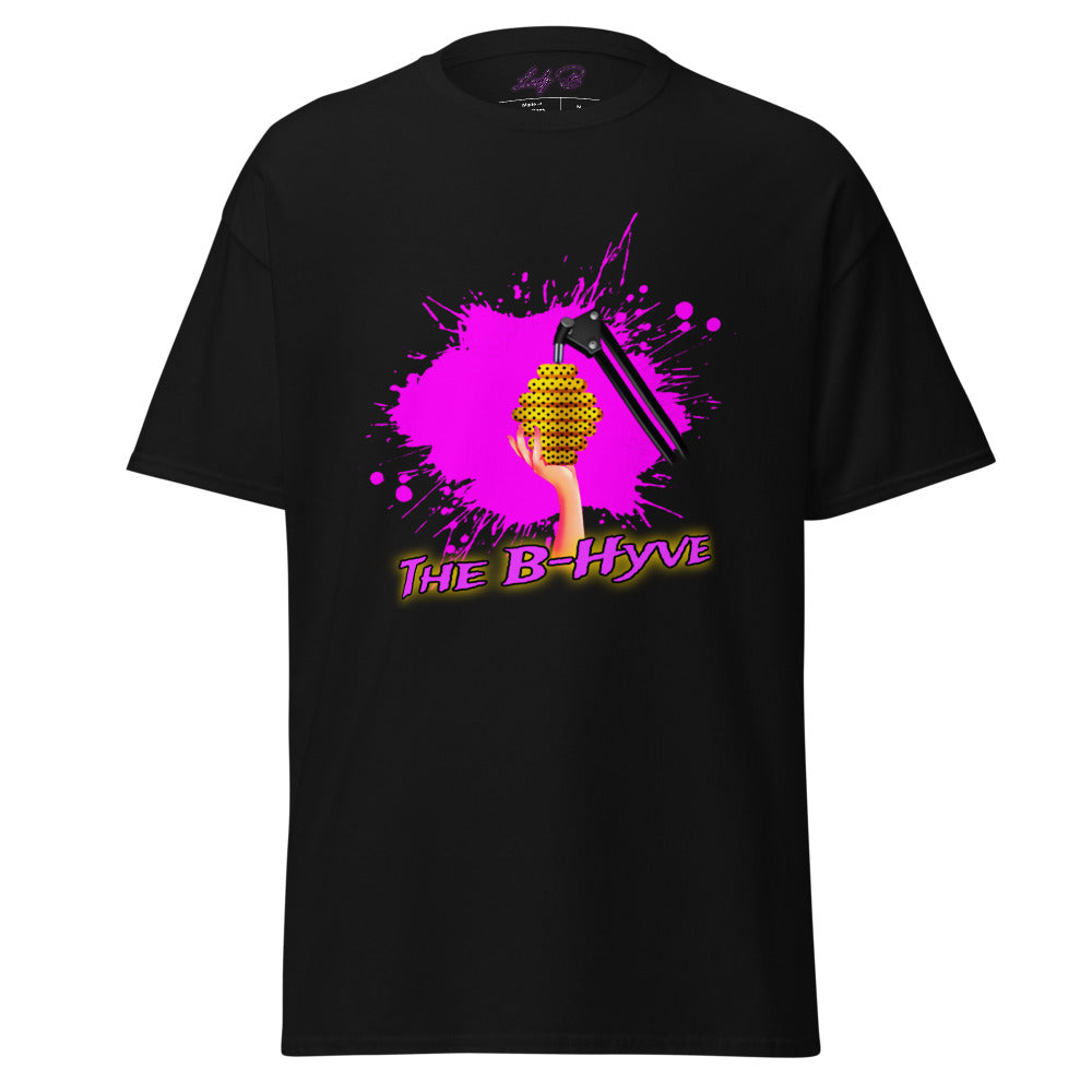 The B Hyve Pink Splatter Tee