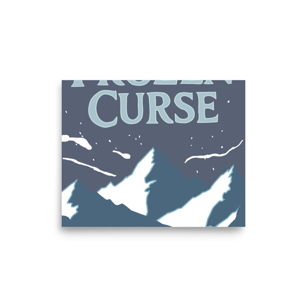 The  Frozen Curse Limited  Edition poster