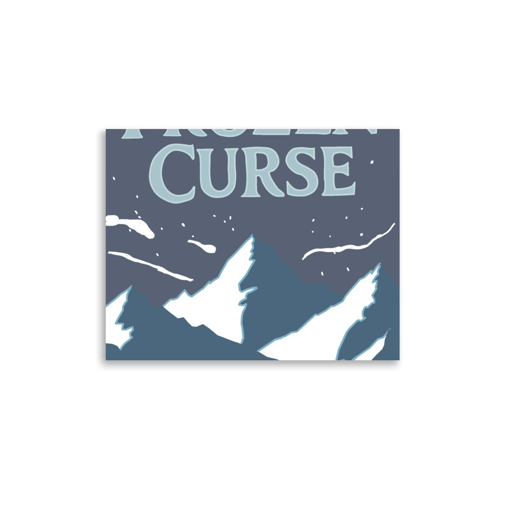 The  Frozen Curse Limited  Edition poster