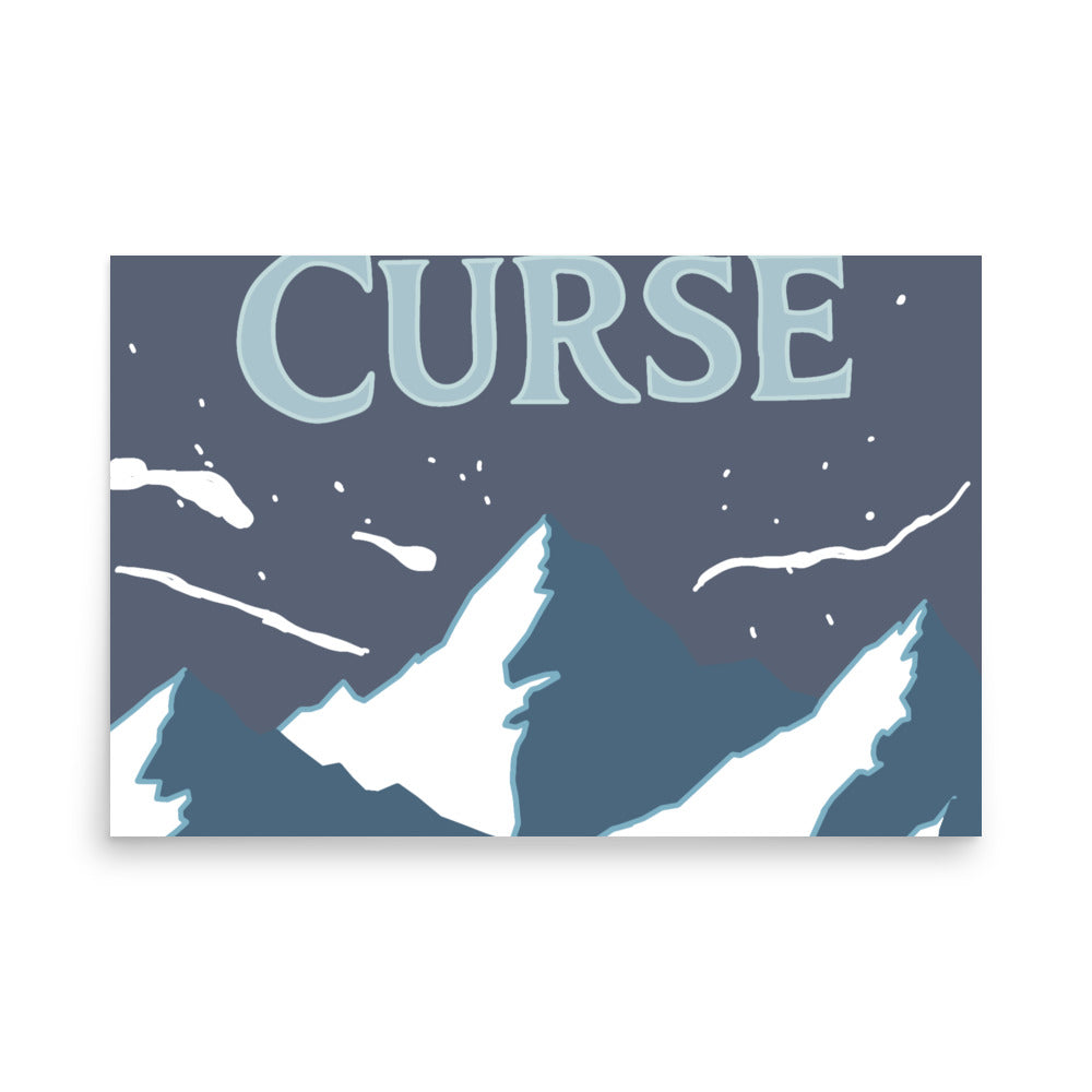 The  Frozen Curse Limited  Edition poster
