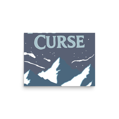 The  Frozen Curse Limited  Edition poster