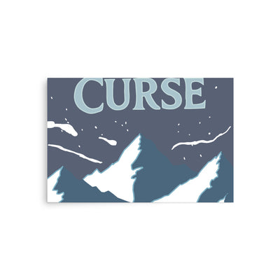 The  Frozen Curse Limited  Edition poster