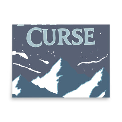 The  Frozen Curse Limited  Edition poster